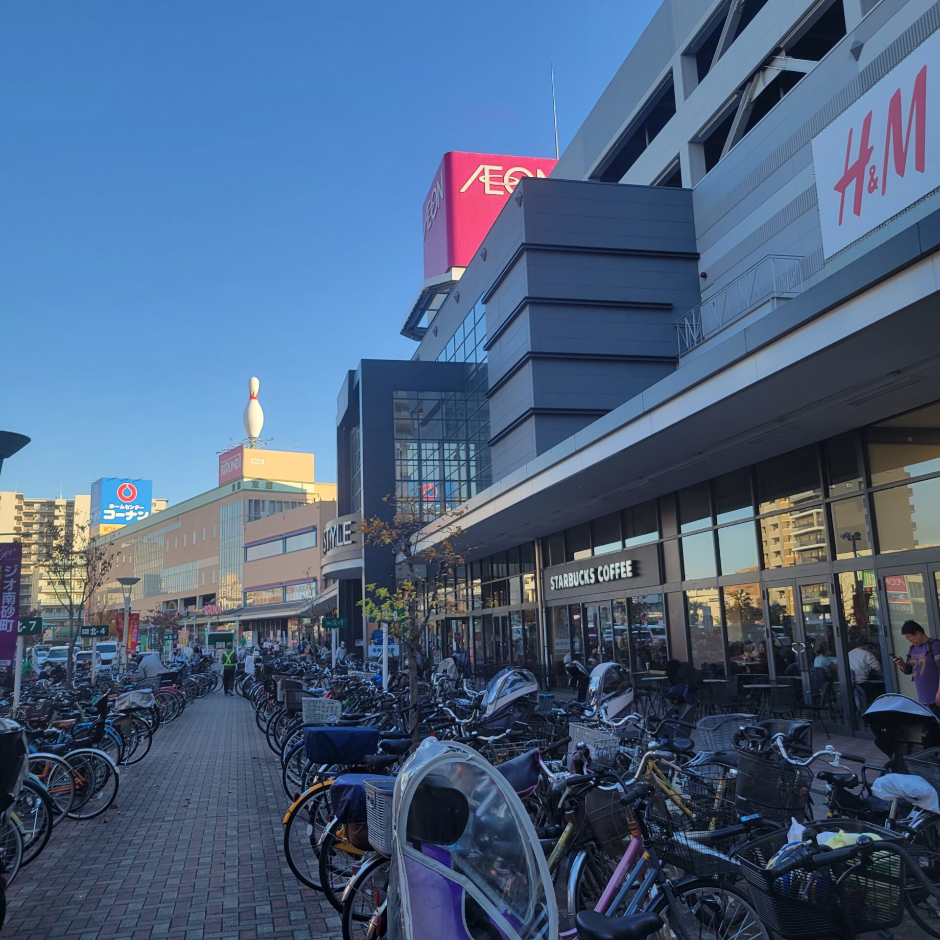 TOPYREC PLAZA shopping complex near Minami-sunamachi